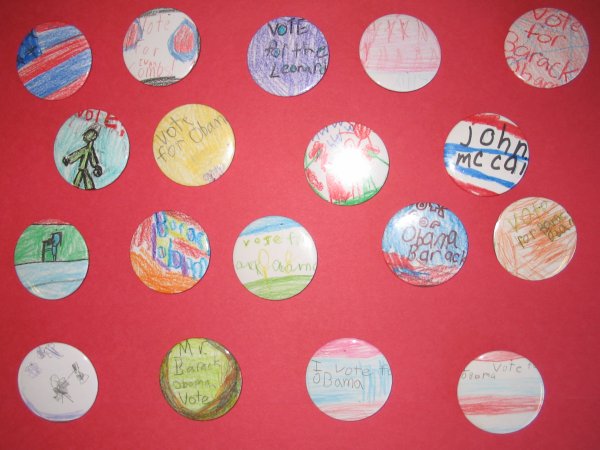 Ms. Stevenson's Campaign Buttons